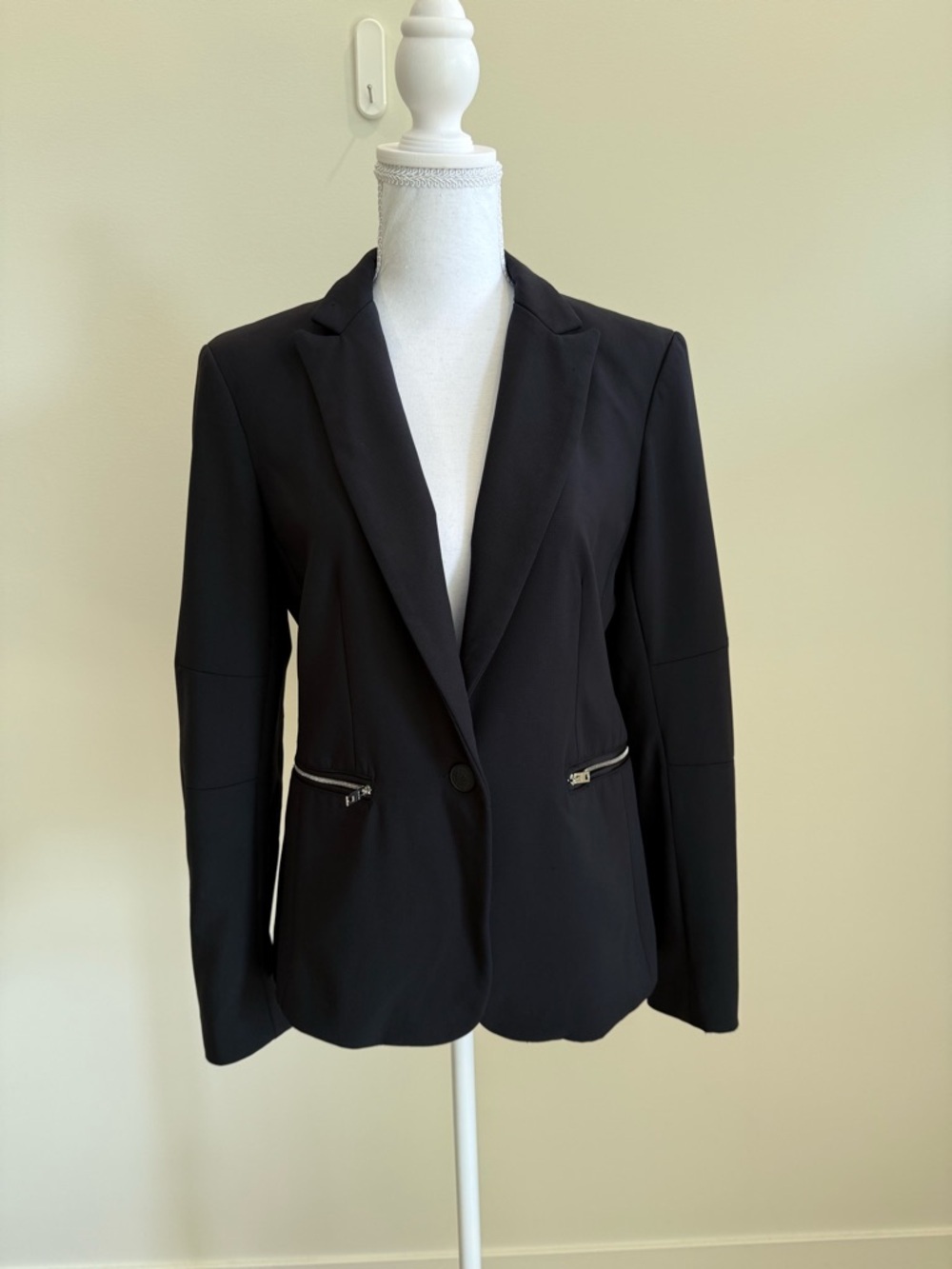 rag & bone Single-Button Blazer size 4 Career Minimalist Tailored Scandi Girl